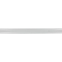 Barre à rideaux métal Colours Quadra blanc brillant Ø28 mm x L.200 cm