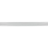 Barre à rideaux métal Colours Quadra blanc brillant Ø28 mm x L.300 cm