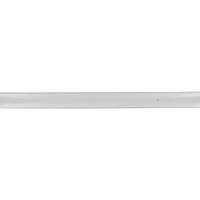 Barre à rideaux métal Colours Quadra blanc Brilliant Ø28 mm x L.150 cm