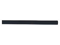 Barre à rideaux métal Primo noir Ø15 mm x L.150 cm
