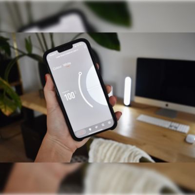 Barre d'ambiance LED connectée Smart RGBW 3,5W 180lm Calex