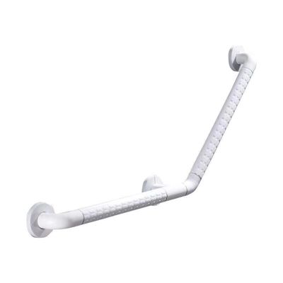 Barre d'appui de douche en acier inoxydable PVC 35 cm adaptée aux toilettes pour personnes handicapées et âgées