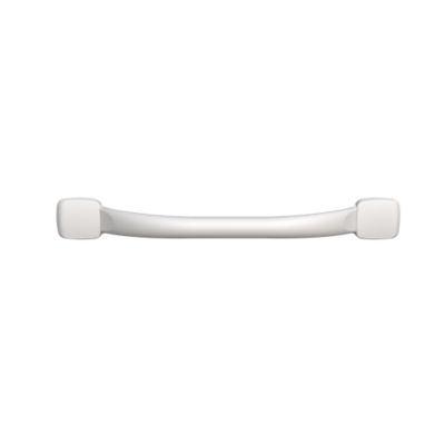 Barre d'appui droite en acier blanc mat Godonnier Essentiels Plus 42,3 cm