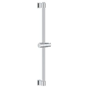 Barre de douche chrome H.62 cm, Grohe Quickfix