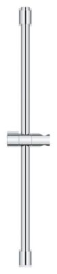 Barre de douche chrome H.62 cm, Grohe Quickfix