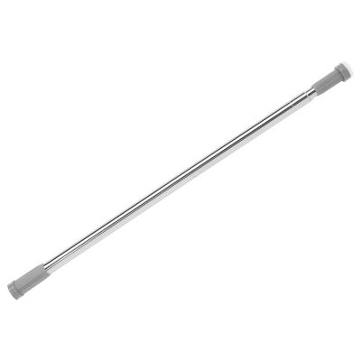 Barre de douche extensible en inox sans perçage Gris, L. 120 x l. 2.2 x H. 2.2 cm