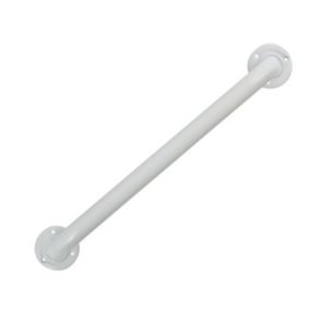 Barre de redressement ou d'appui Acier 60cm Blanc MSV