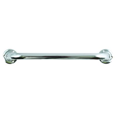 Barre de redressement ou d'appui Acier 60cm Chromé MSV