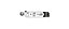Barre de rideau de douche droite 110/200 cm, chromé, Cooke & Lewis Nira