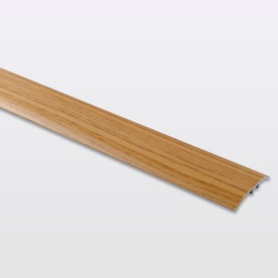 Barre de seuil en aluminium auto-adhésif, effet chêne blond GoodHome, décor 225, L.930 x l.37 mm