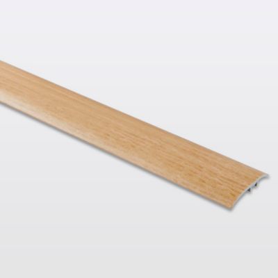 Barre de seuil en aluminium auto-adhésif,effet chêne blond GoodHome, décor 230, L.930 x l.37 mm