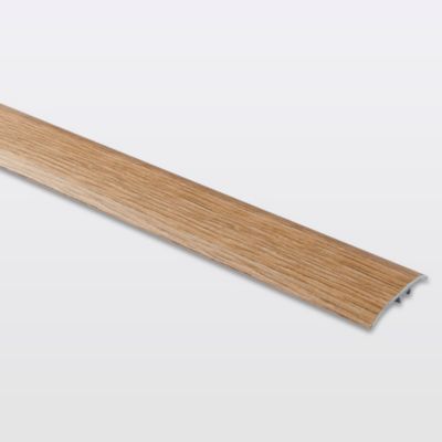 Barre de seuil en aluminium auto-adhésif, effet chêne miel GoodHome, décor 235, L.930 x l.37 mm