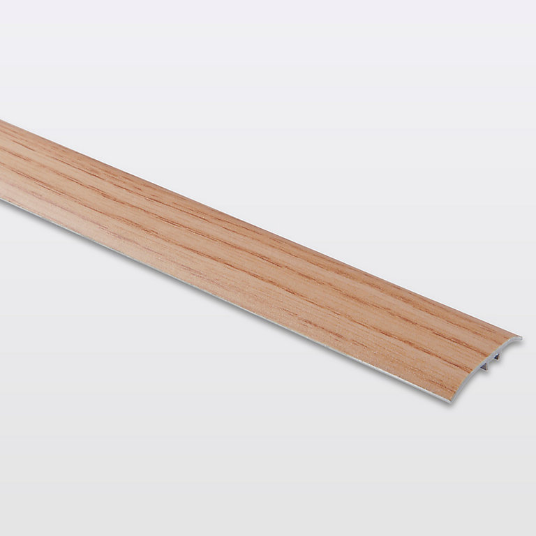 barre de seuil en aluminium décor bois goodhome 37 x 930