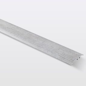 Barre de seuil en aluminium décor bois GoodHome 37 x 1 800 mm DÉCOR 155