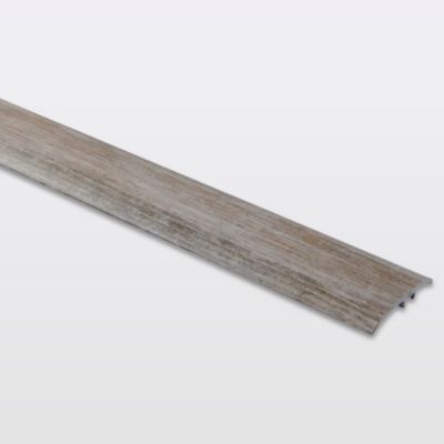 Barre de seuil en aluminium décor bois GoodHome 37 x 1 800 mm DÉCOR 160