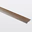 Barre de seuil en aluminium décor bois GoodHome 37 x 930 mm DÉCOR 165