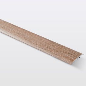 Barre de seuil en aluminium décor bois GoodHome 37 x 930 mm DÉCOR 280