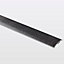Barre de seuil en aluminium effet béton gris foncé GoodHome 37 x 930 mm DÉCOR 120