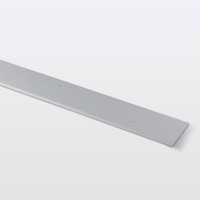 Barre de seuil extra-large en aluminium décor métal mat GoodHome 100 x 2 700 mm