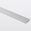 Barre de seuil extra-plate en aluminium décor métal mat GoodHome 35 x 1 800 mm