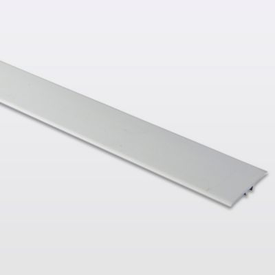 Barre de seuil extra-plate en aluminium décor métal mat GoodHome 35 x 1 800 mm