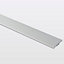 Barre de seuil extra-plate en aluminium décor métal mat GoodHome 35 x 930 mm