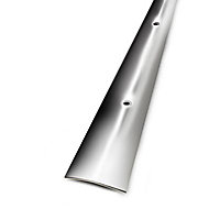 Barre de seuil prépercée acier inoxydable 30x166 cm