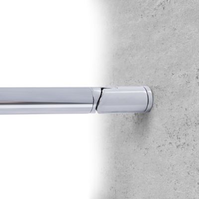 Barre De Stabilisation Télescopique Pour Verre De Douche - Réglable 750 à 1350 Mm - Verre 6-10 Mm