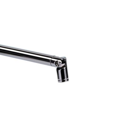 Barre de stabilisation murale pour paroi de douche, chrome, Schulte