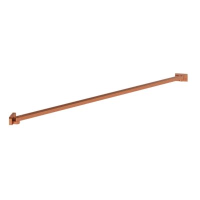 Barre de stabilisation murale réglable cuivrée pour porte et paroi de douche GoodHome