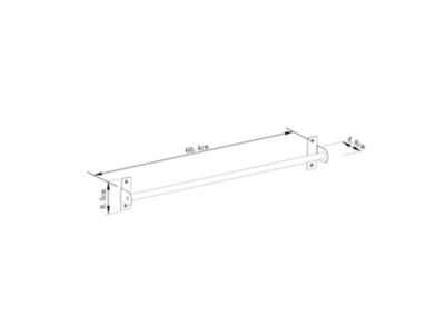 Barre murale de rangement Datil GoodHome L. 60 cm métal