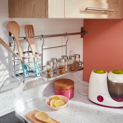 Barre murale de rangement Datil GoodHome L. 60 cm métal