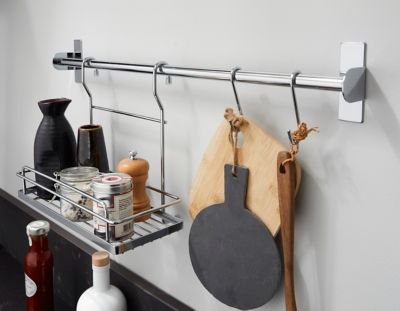 Barre murale de rangement Datil GoodHome L. 60 cm métal