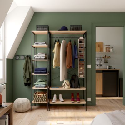 Barre murale de rangement Datil GoodHome L. 60 cm métal