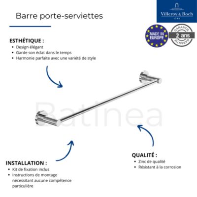 Barre porte-serviettes VILLEROY ET BOCH Elements - Tender