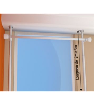 Barre Télescopique Sol-Plafond Sans Perçage - 2 m à 3 m