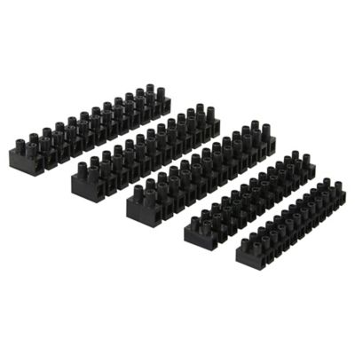 Barrette de connexion Schneider Electric noir, lot de 5