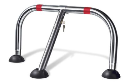 Barrière de parking premium, a clef, rabattable 3 pieds