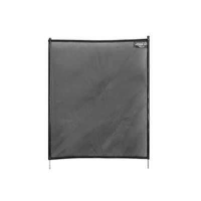 EDG Barrière De Protection Piscine – Module 3,2m – Clôture Souple Conforme NF P 90-306 – Filet Noir Effet Voile – Démontable