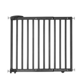 Barrière de sécurité extensible Noir 63-106 cm