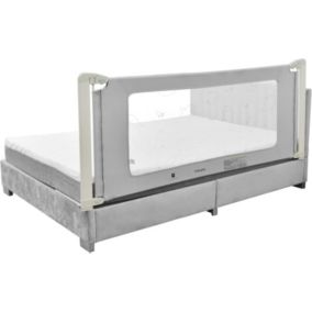 Barriere de Lit Barriere de Securite Inferieure Reglable en Hauteur Fermeture a Double Verrouillage