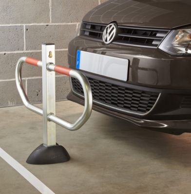 Barrière de parking pied central design Mottez