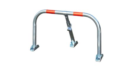 Barrière de parking standard 3 pieds cadenas Mottez