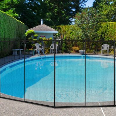 Barriere de Piscine Pliable Securite pour Enfants ou Animaux Domestiques 360 x 120 CM