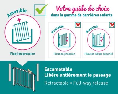 Barrière de sécurité amovible Oleane 7