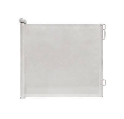 Barrière de sécurité rétractable blanc en polyester