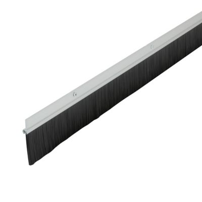 Manche Balai Sourcing Map 2Pcs Brosse De Porte Balai Bas En Forme De H En Alliage D'Aluminium Avec Brosse En Nylon De 90mm Pour La Maison, L'Industrie (1000mm L X 115mm L
