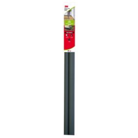 Bas de porte sol lisse 3M Tranqu'Illico noir L.93 cm