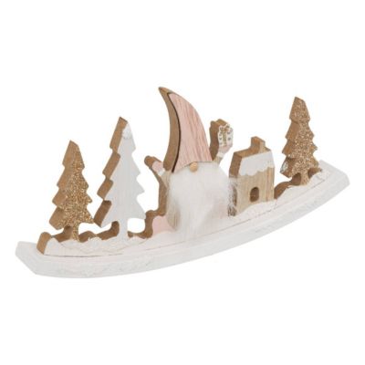 Bascule gnome en bois L20cm - Atmosphera