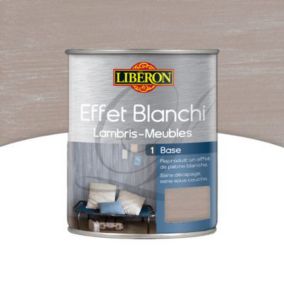 Base effet blanchi lambris et meubles Liberon toile de lin mat 1L